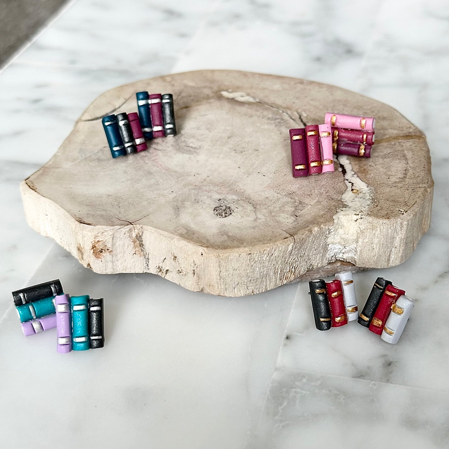 Dark Romance Book Earrings