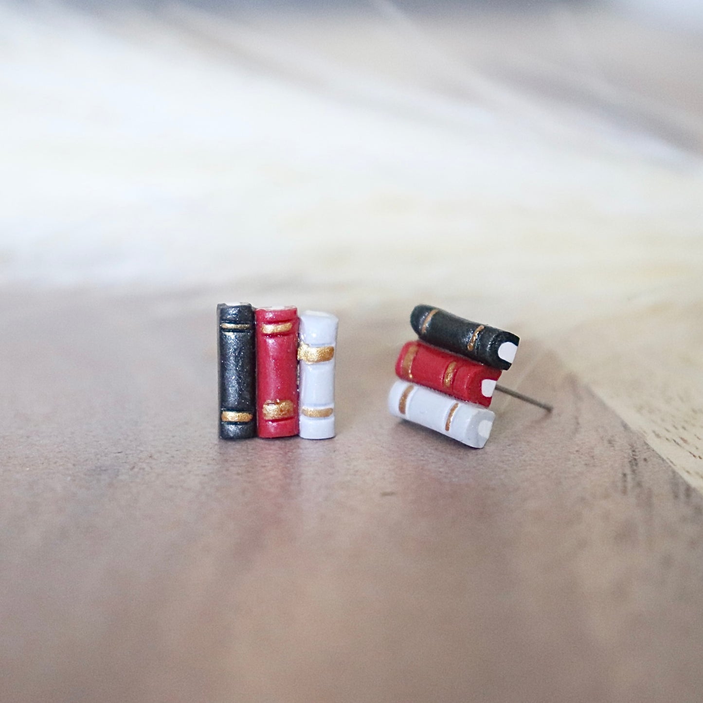 Dark Romance Book Earrings