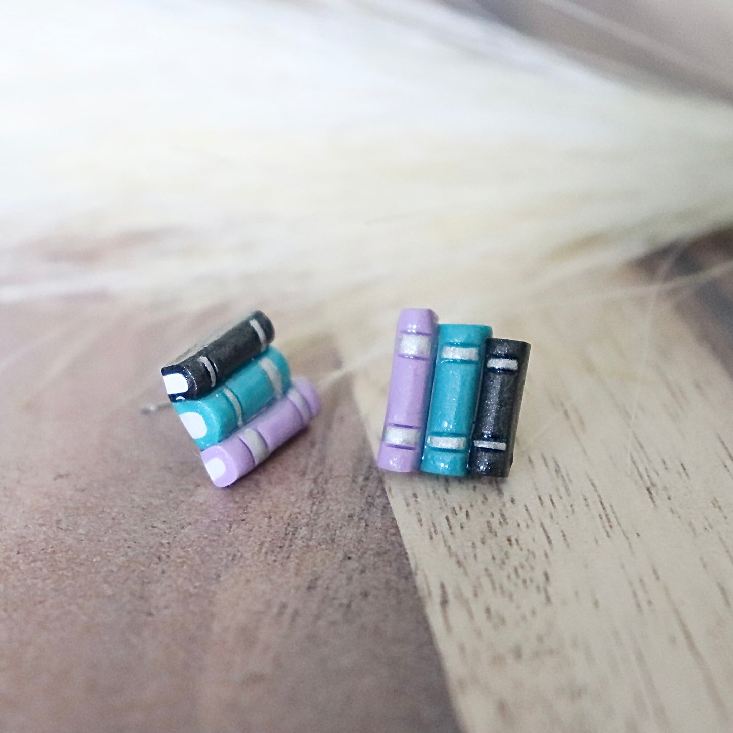 Dark Romance Book Earrings