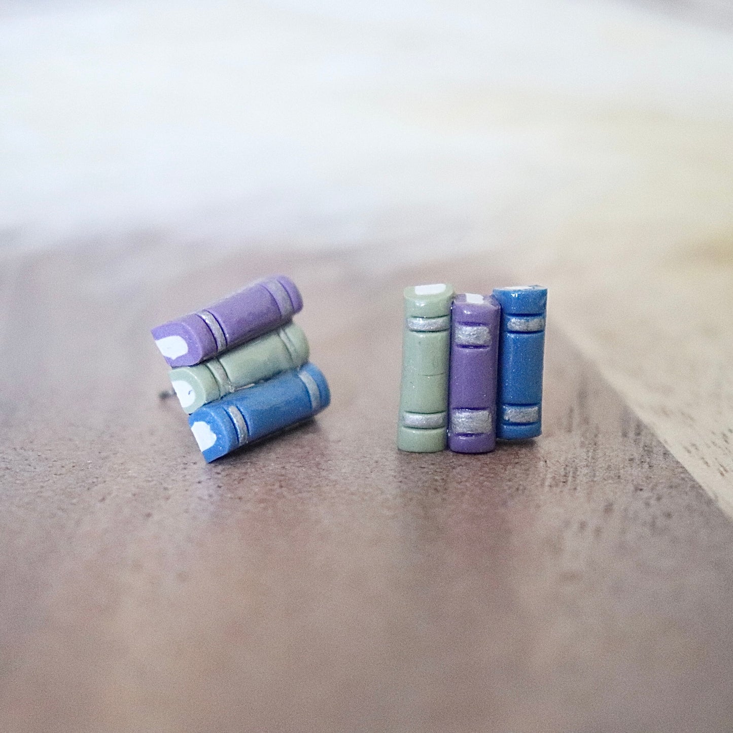 Classic Book Earrings
