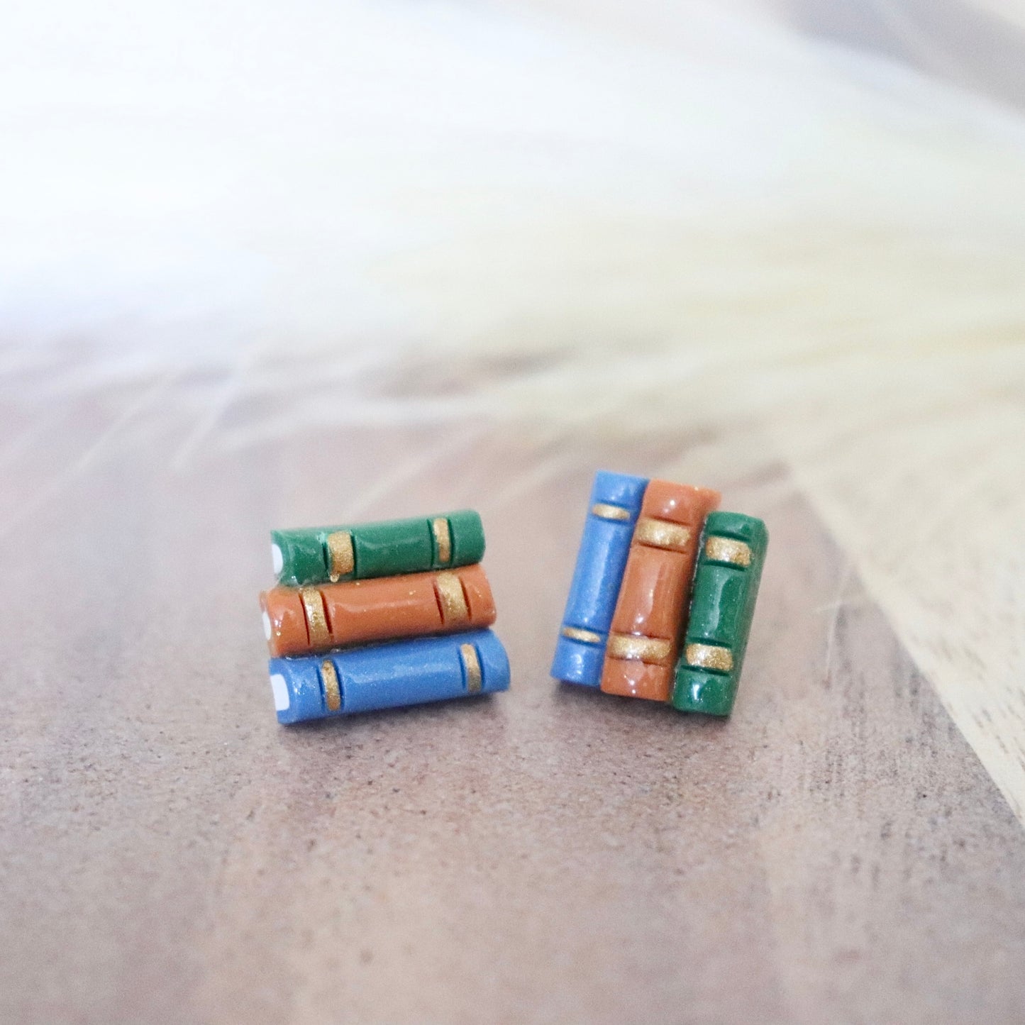 Classic Book Earrings