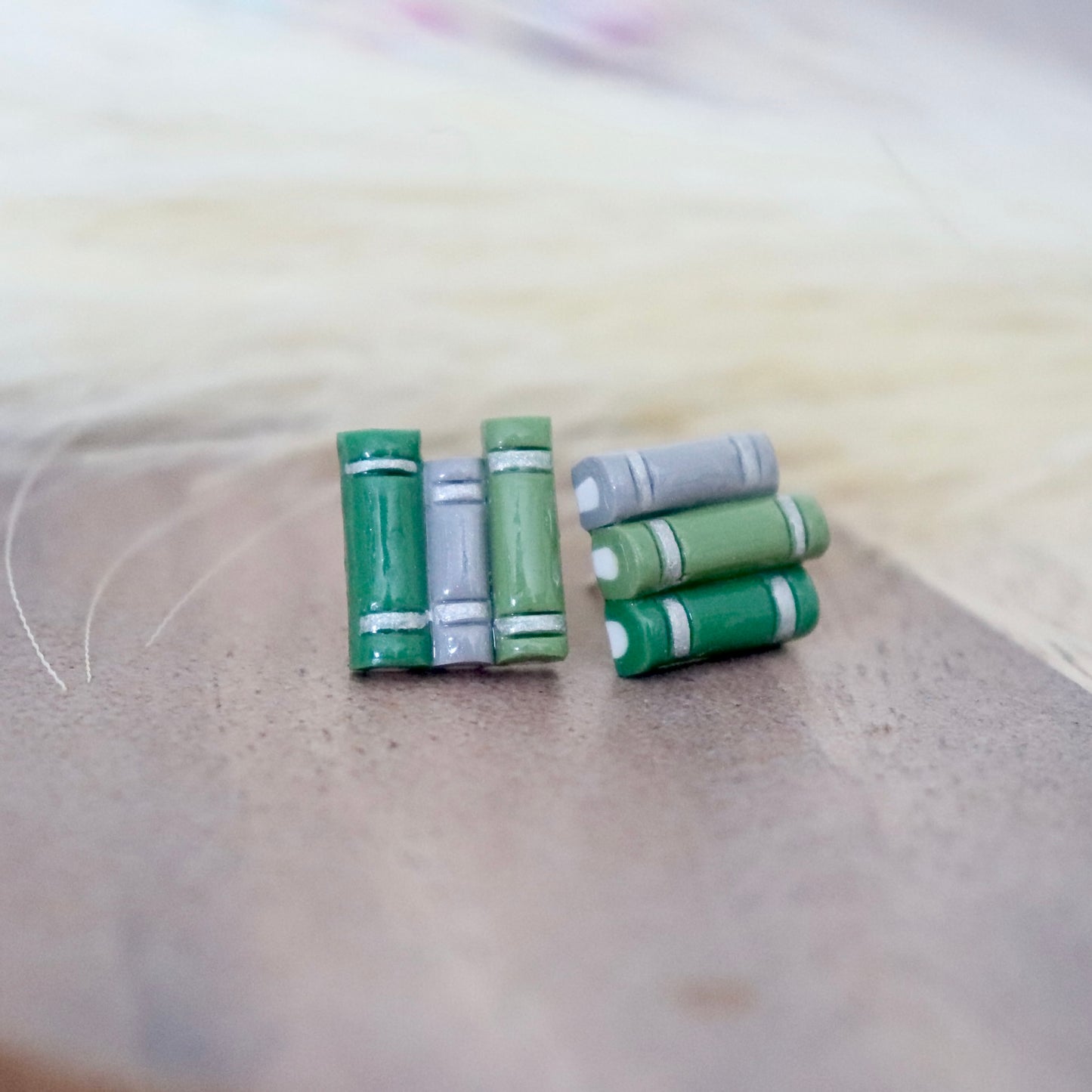 Fantasy Book Earrings