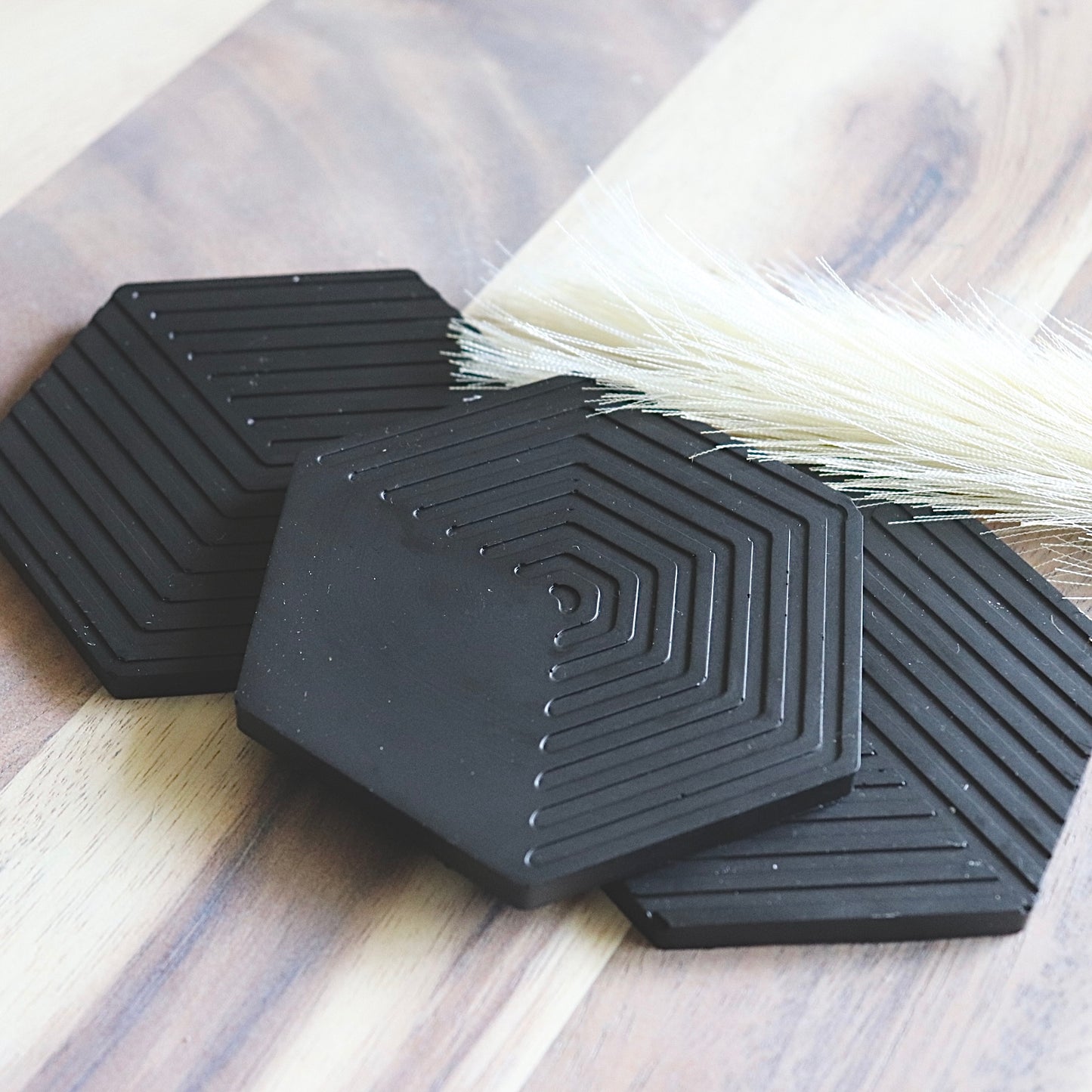 Hexagon Coaster Set