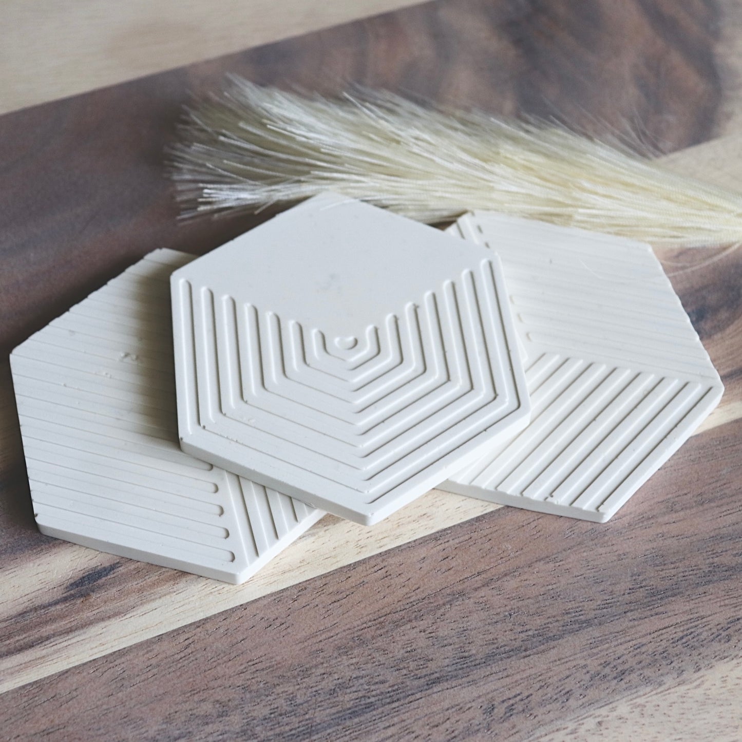 Hexagon Coaster Set