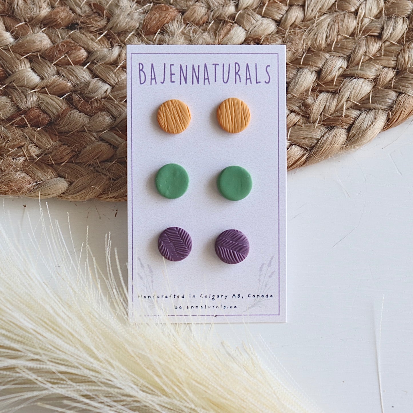 Fall Colours Earrings Stud Pack