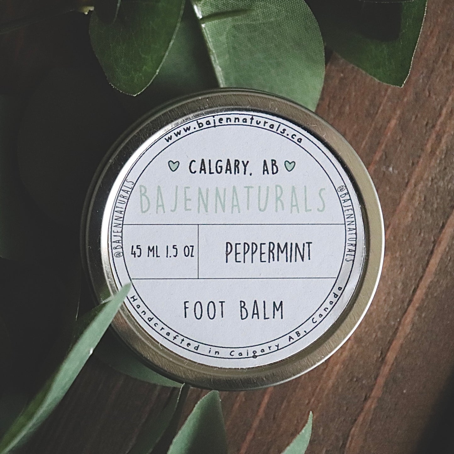 Cooling Peppermint Foot Balm