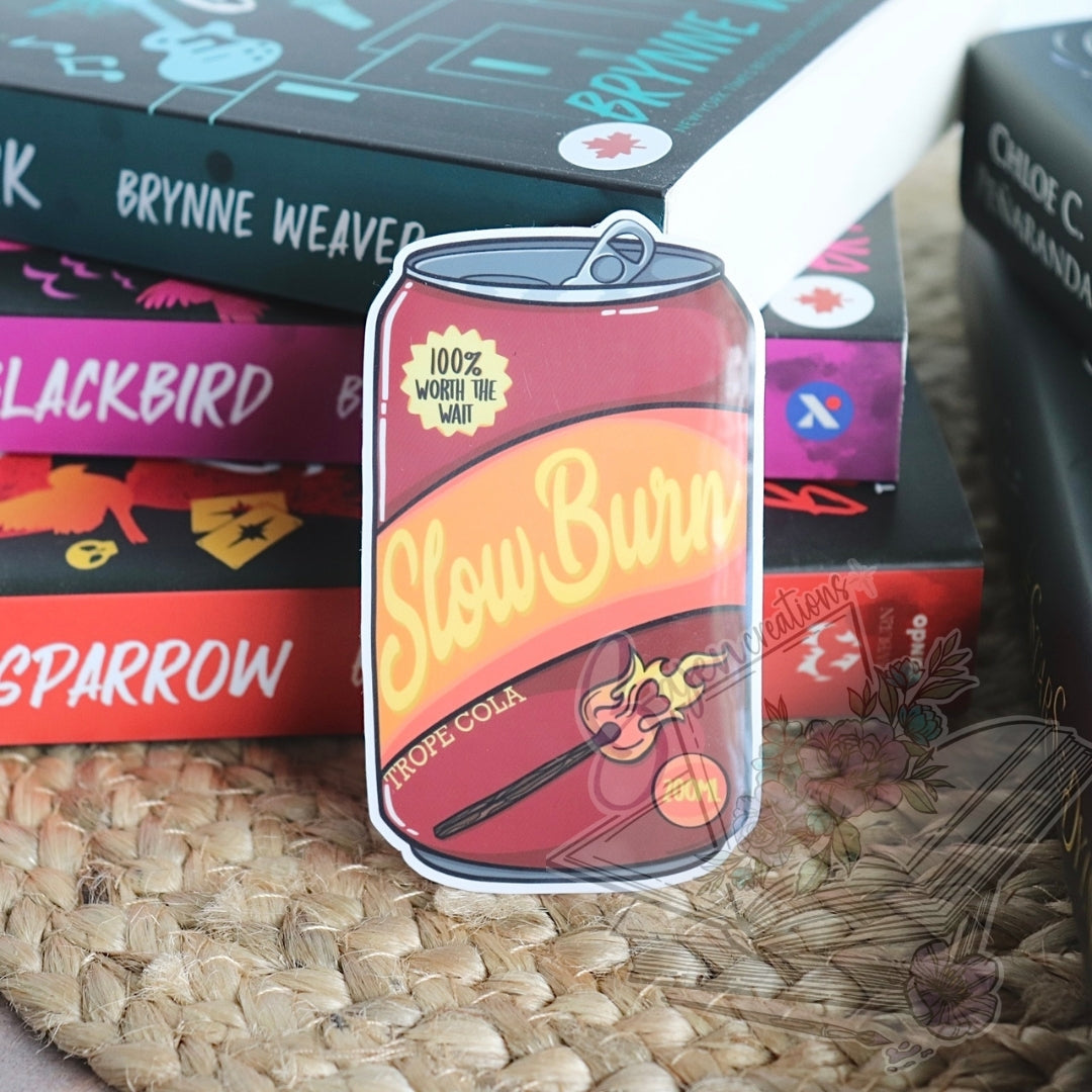 Slow Burn Trope Cola Sticker
