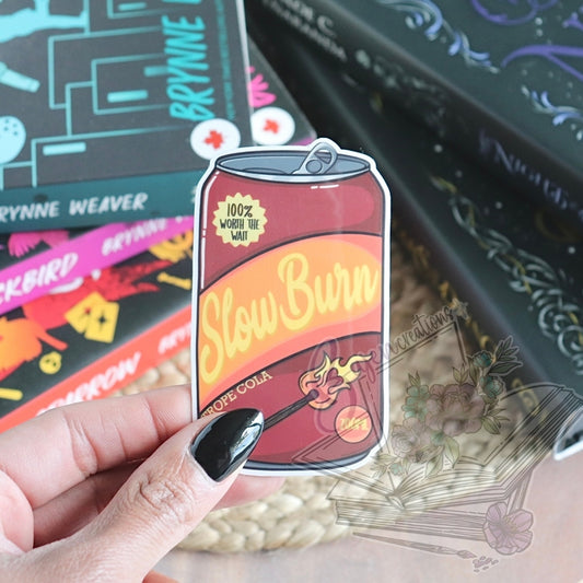 Slow Burn Trope Cola Sticker