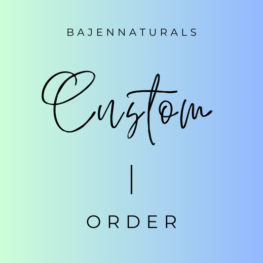 Custom soap order