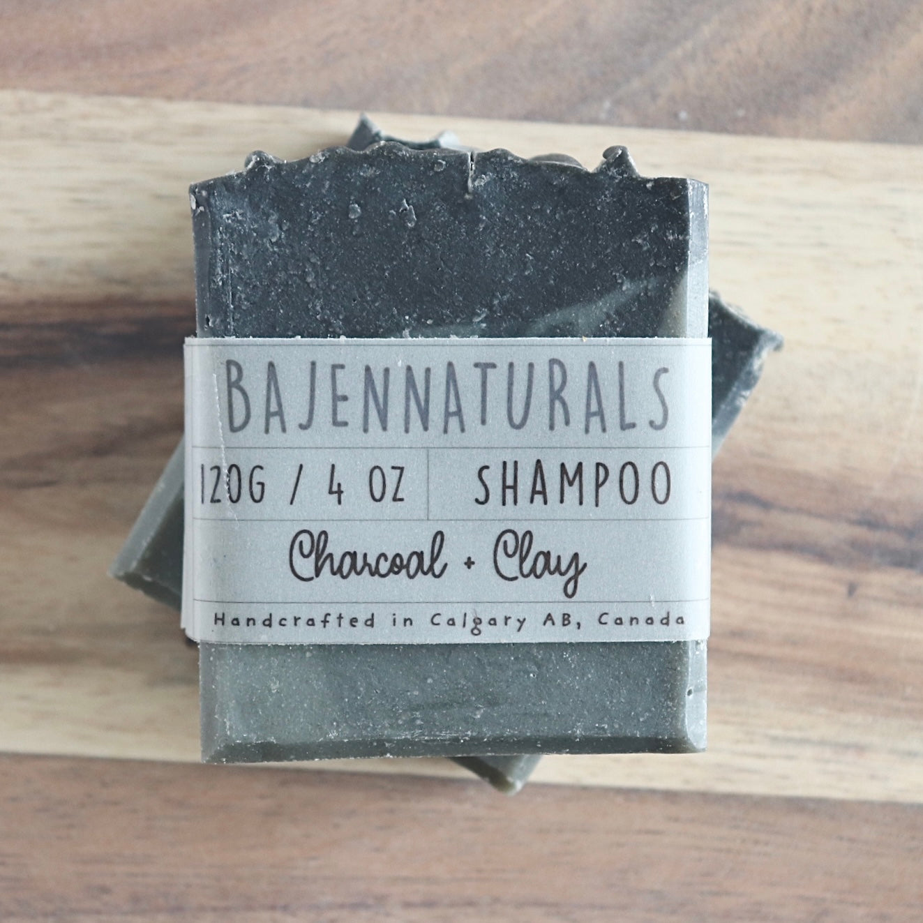 Charcoal + Clay Shampoo Bar