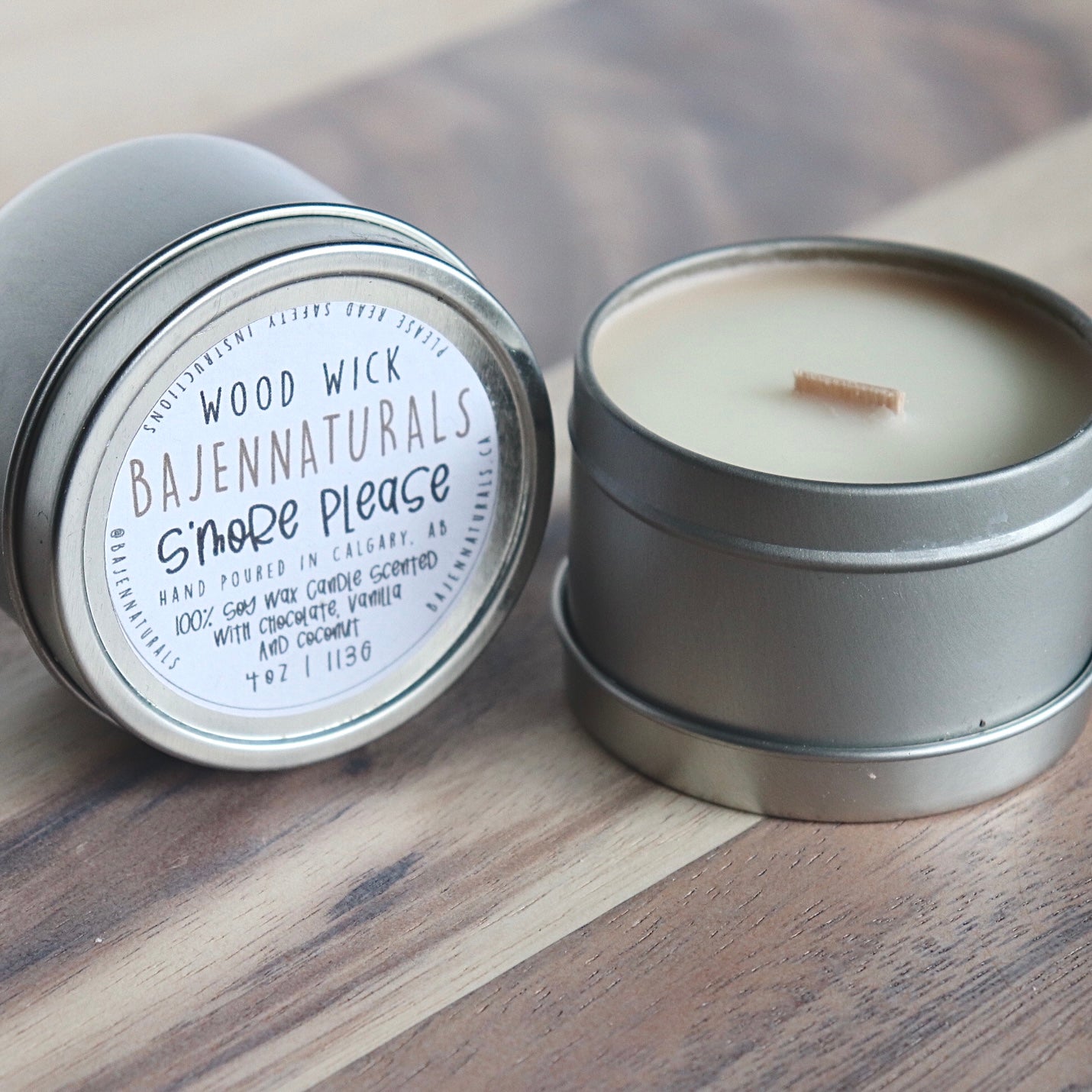 Wooden Wick Candles